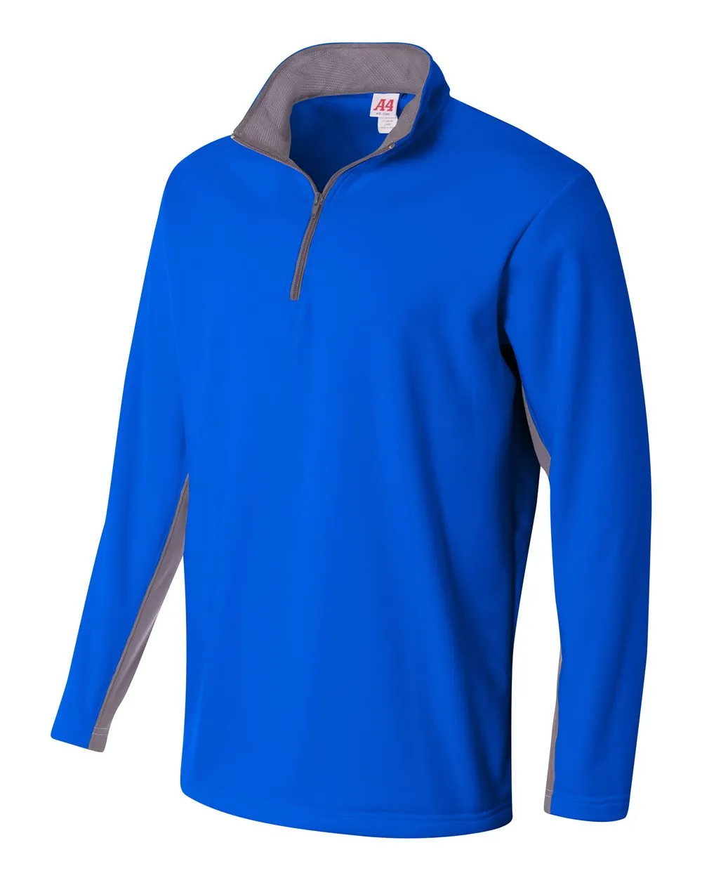 A4 1/4 Zip Color Block Fleece Jacket