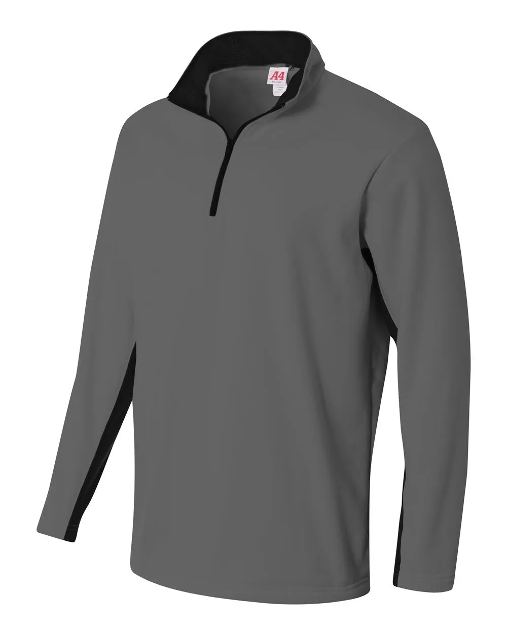 A4 1/4 Zip Color Block Fleece Jacket