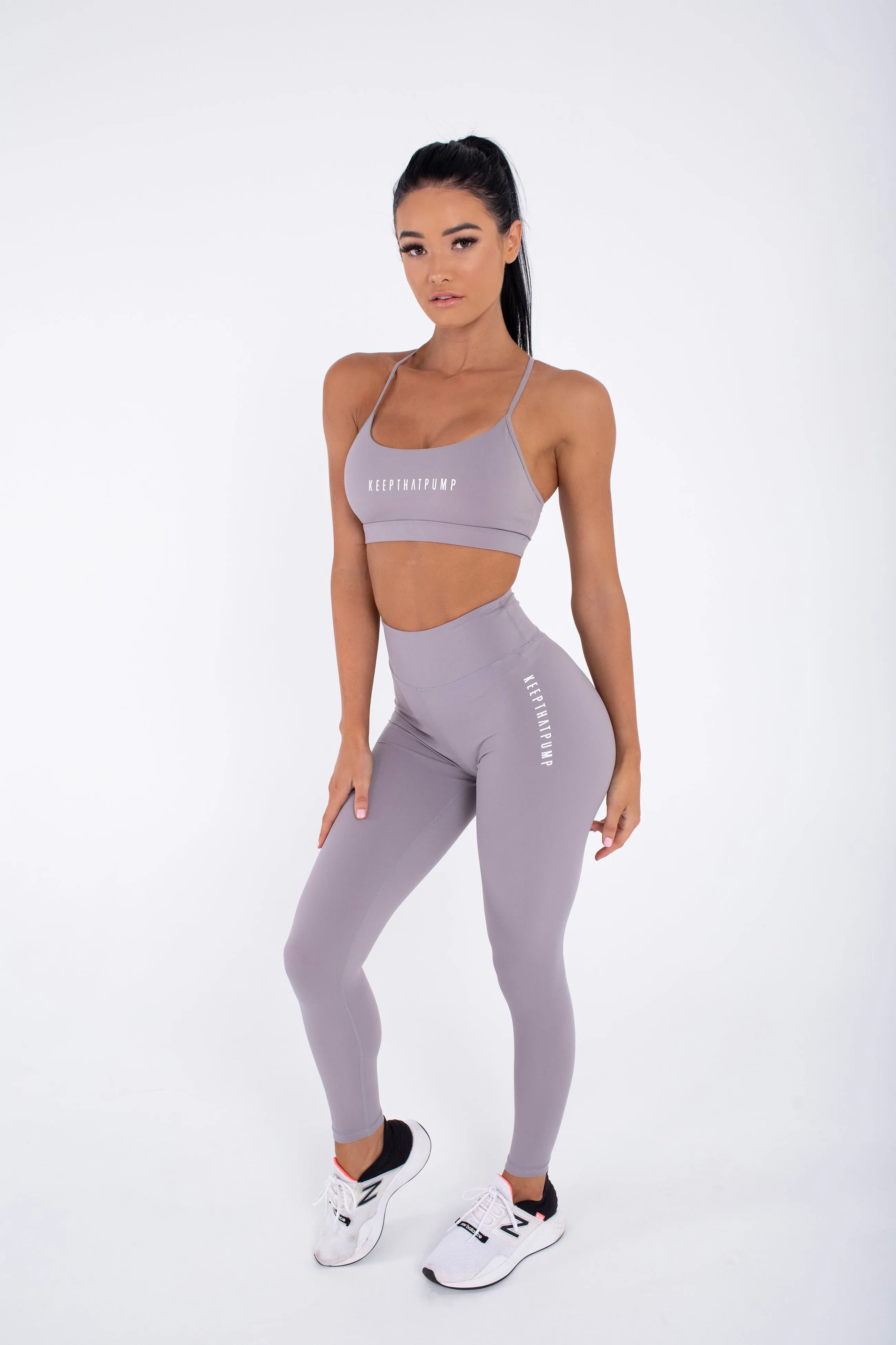 Active Leggings - Grey