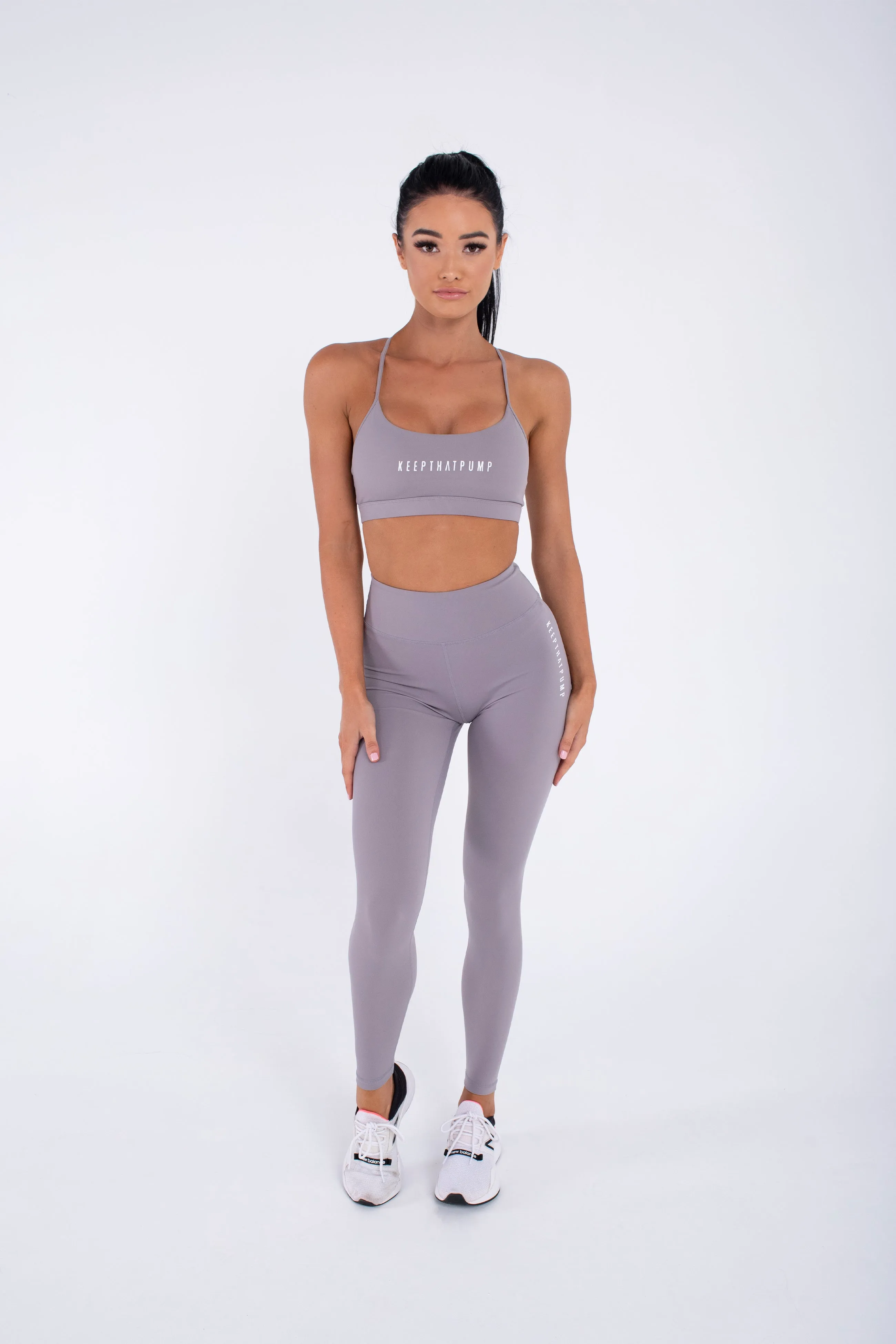 Active Leggings - Grey