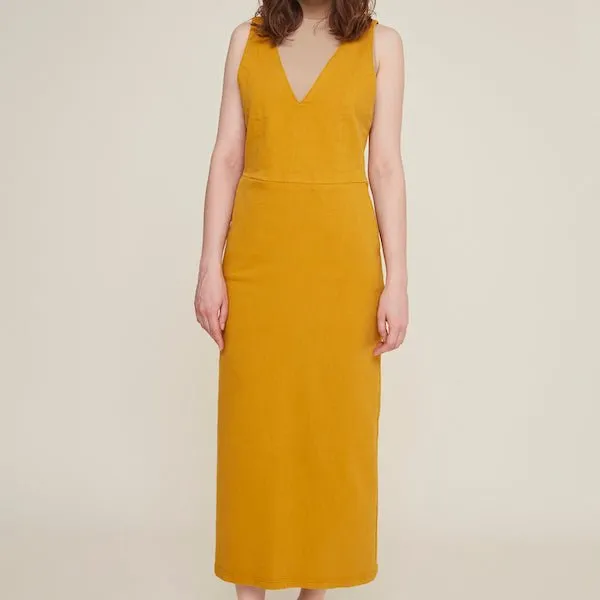 Alda Dress in Mustard