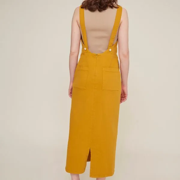 Alda Dress in Mustard