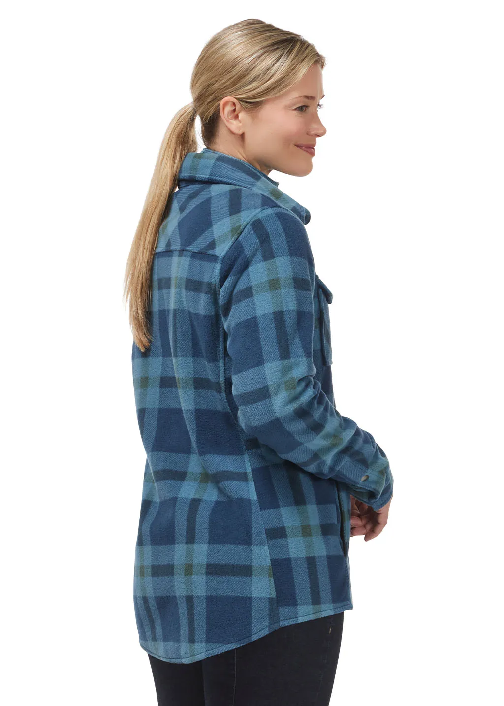 Alpine Fleece Snap Front Barn Shirt