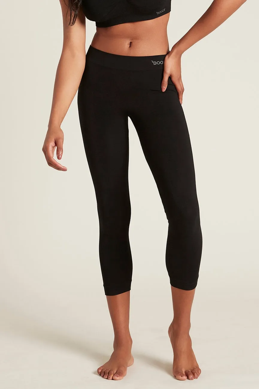 Bamboo 3/4 Length Legging - Black