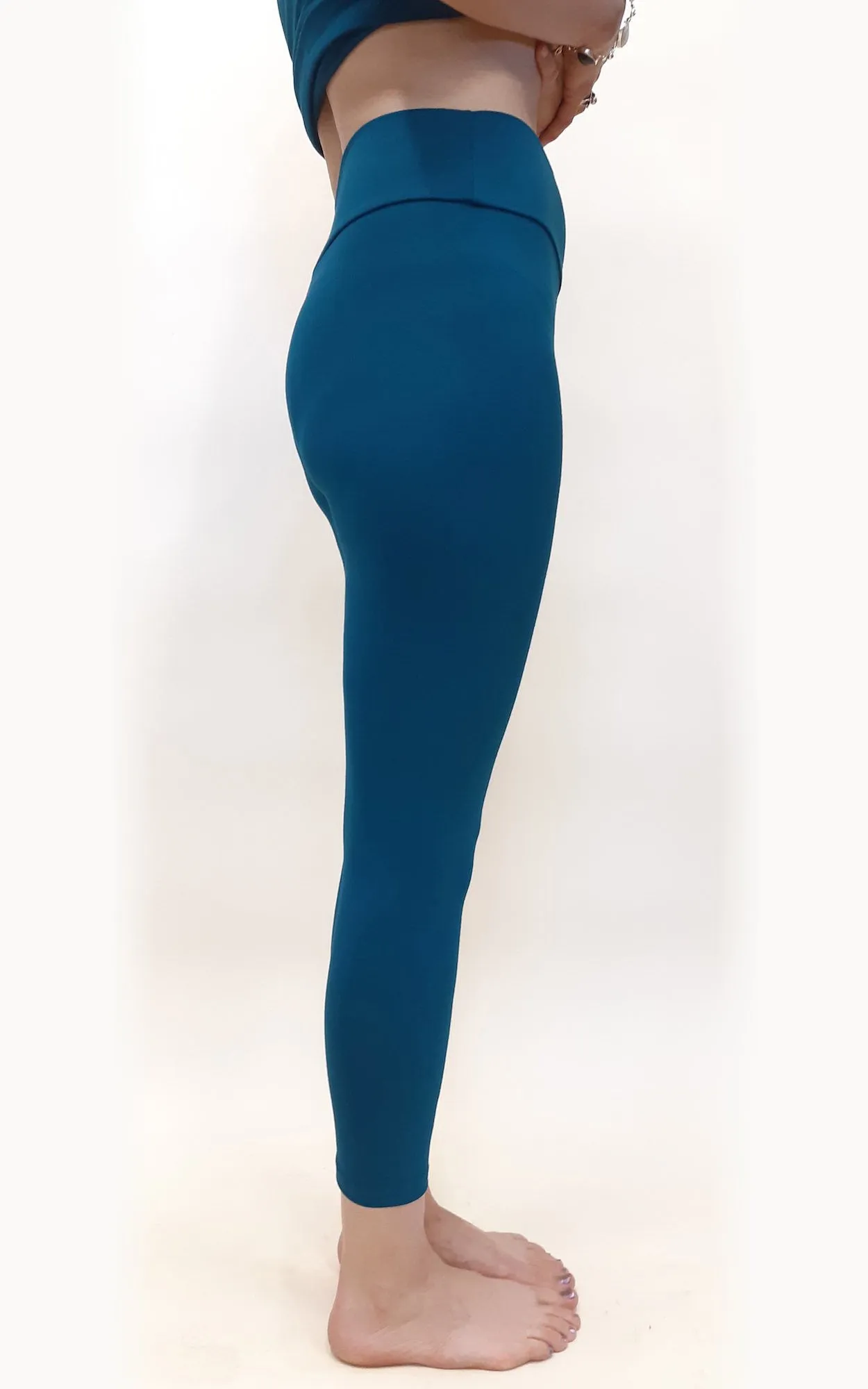 Bamboo Capri Leggings Tights - Moroccan