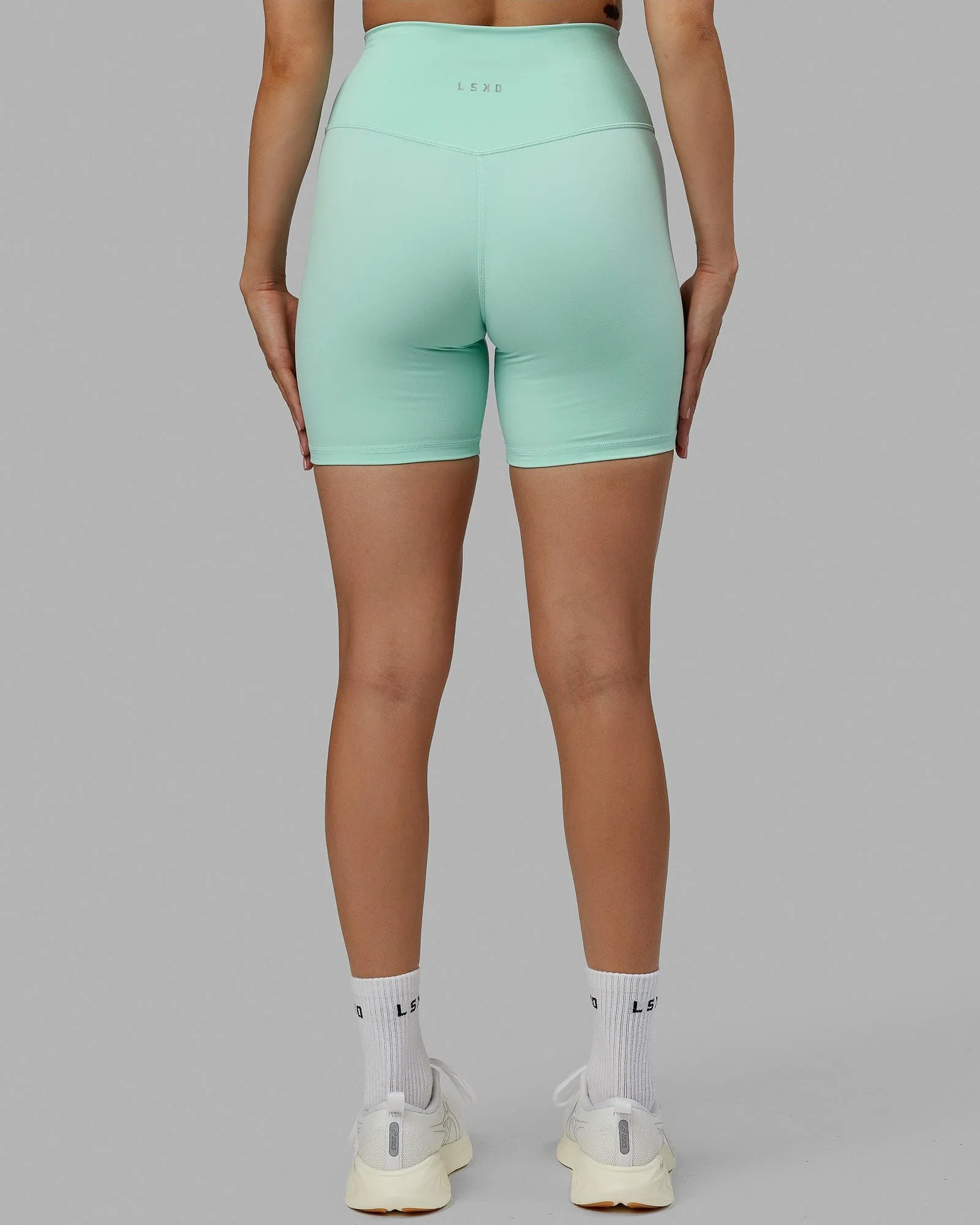 Base 2.0 Mid-Length Shorts - Pastel Turquoise