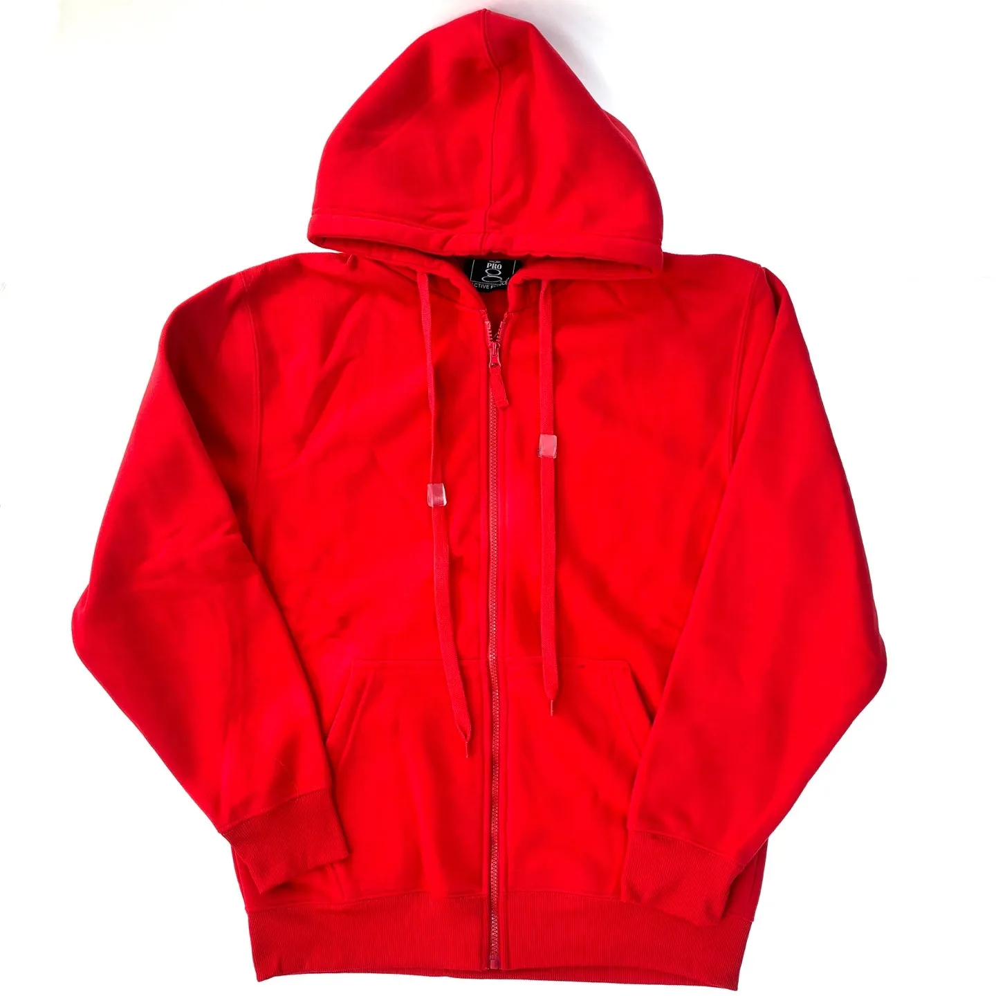 Basic Zip Up Fleece Hoodie Jacket