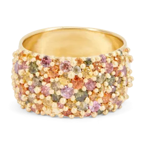 Blossom Crush River Barrel Ring - Made to Order