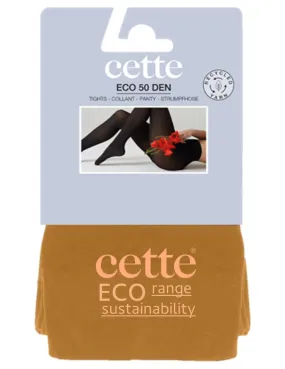 Cette ECO 50 Denier Plus Size Tights Cream Gold