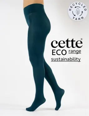 Cette ECO 70 Denier Dublin Plus Size Tights Petrol