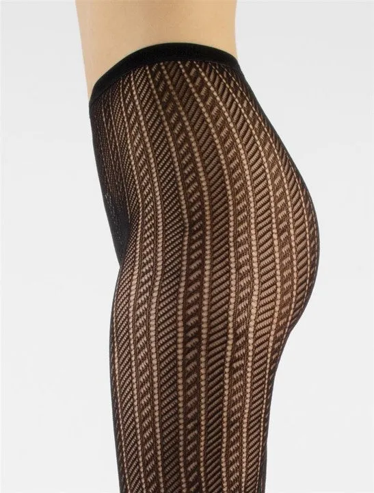 Cette ECO Recyled Ribbed Fishnet Tights 441-12