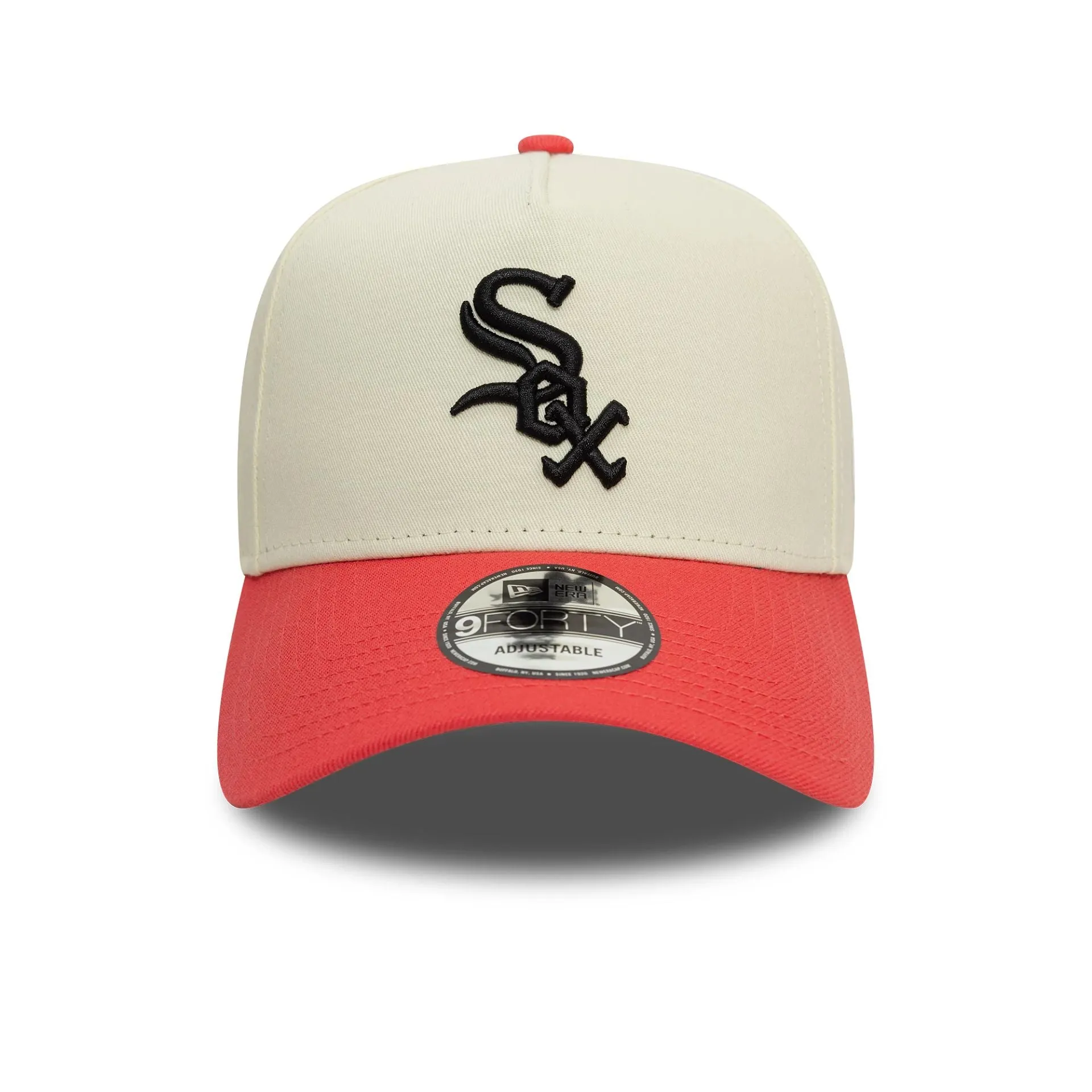 Chicago White Sox MLB Pastel Light Beige 9FORTY A-Frame Adjustable Cap