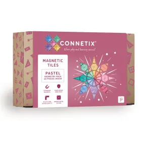 Connetix Tiles - Pastel Geometry Pack - 40 pc