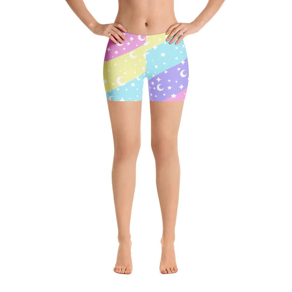 Cosmic Rainbow Shorts