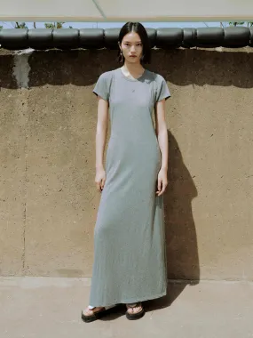 Cotton Maxi Tee Dress