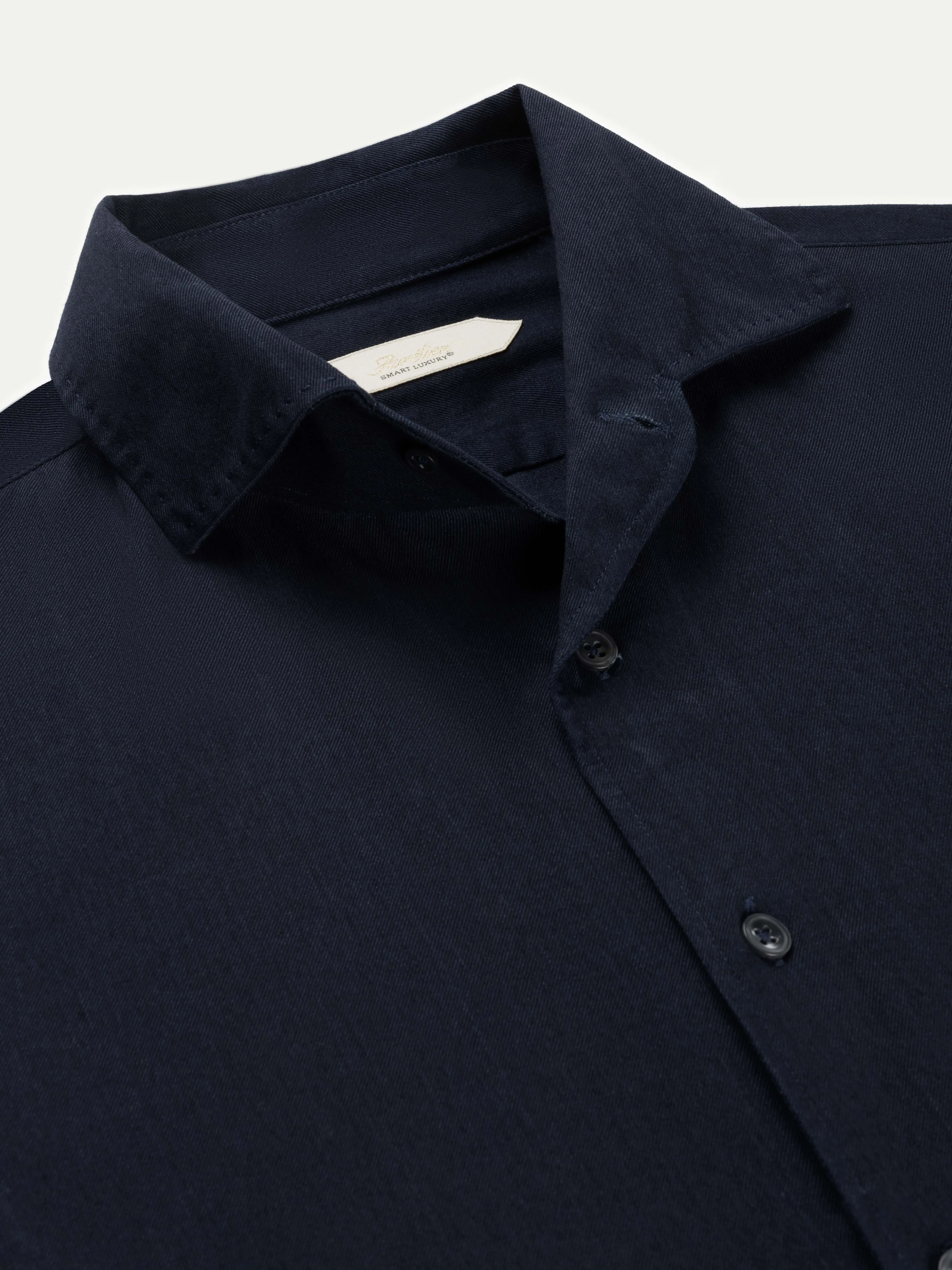 Dark Blue Denim Shirt