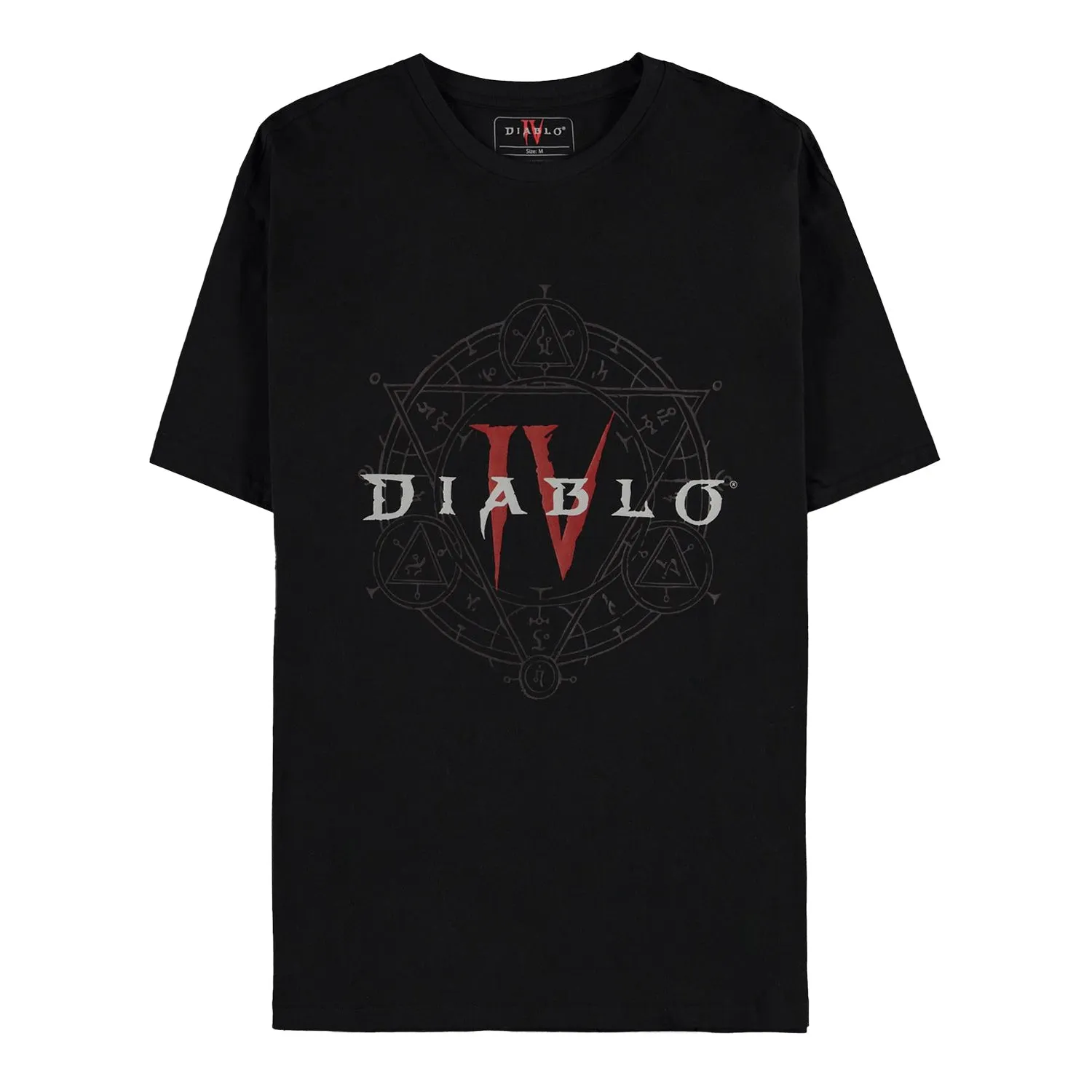 Diablo IV Pentagram Logo Black T-Shirt