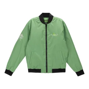 Diablo IV: Vessel of Hatred Green Zip-Up Bomber Jacket