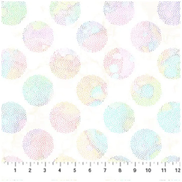 Dragonfly Dance ~ Dots ~ DP27507-10 White Multi