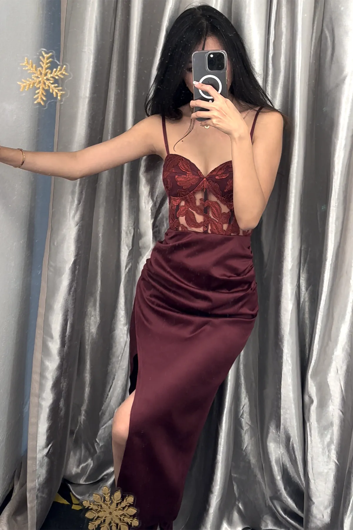 Dryanqa Bustier Maxi Dress