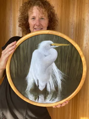 Egret Wall Art