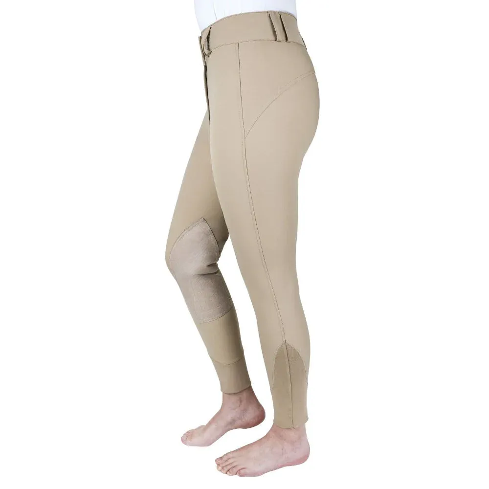 Equine Couture Charlotte Suede Knee Patch Breech