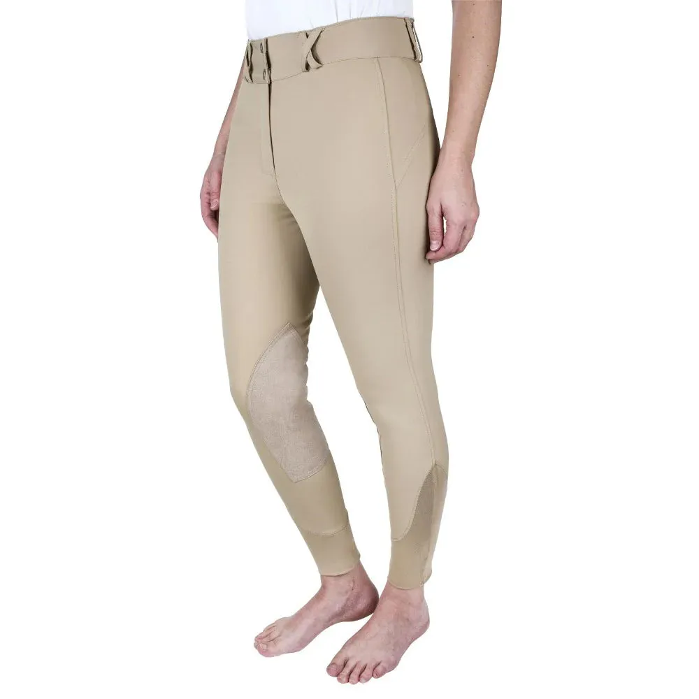 Equine Couture Charlotte Suede Knee Patch Breech