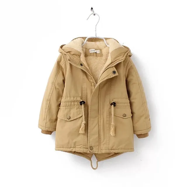 European Style Hooded Coats For Boys&Girls