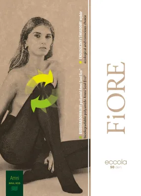 FiORE Eccola Tights 50 Denier 100% biodegradable, recyclable, recoverable Nylon