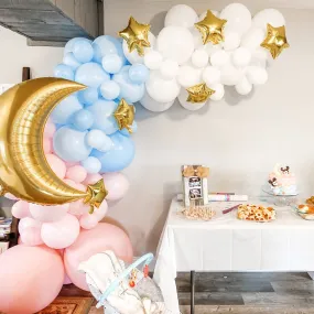 Gender Reveal Balloon Arch - Pastel Balloon Garland Kit