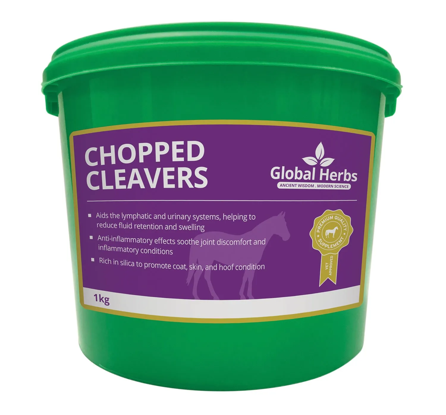 Global Herbs Chopped Cleavers - 1KG