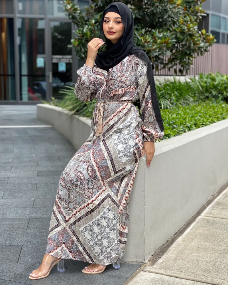 Gloria Paisley Dress