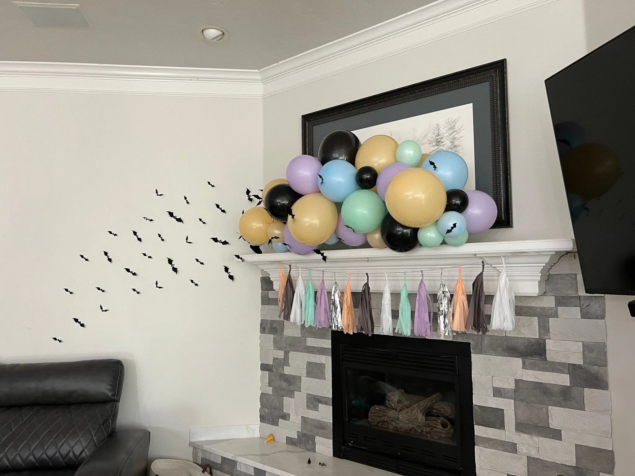 Halloween Balloon Arch - Pastel Balloon Garland Kit