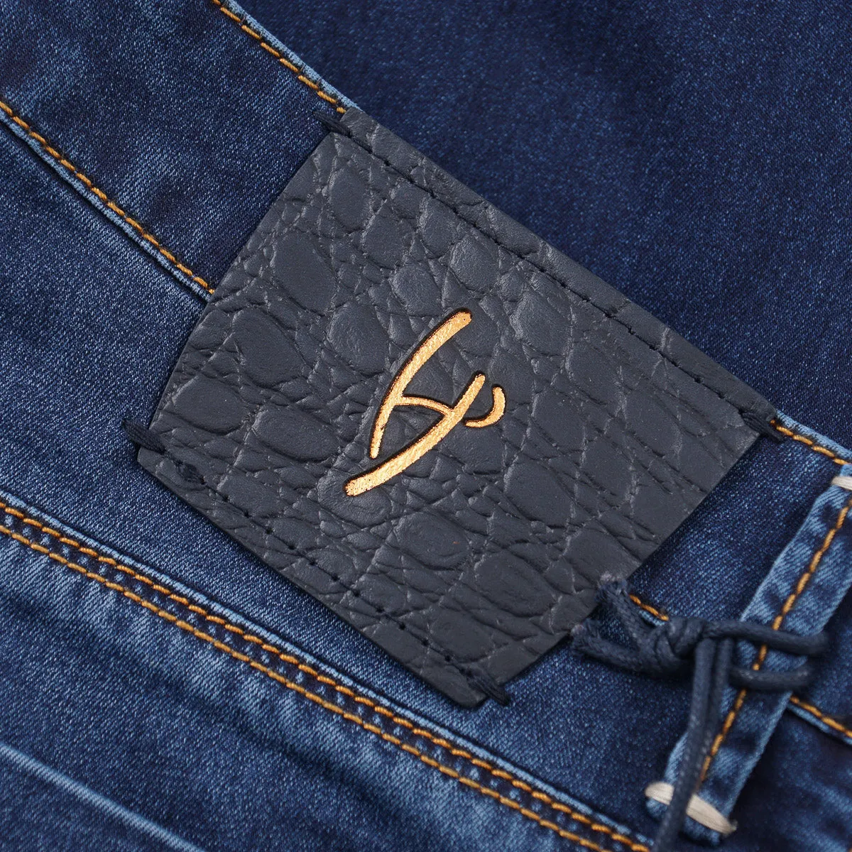 Handpicked 'Orvieto' Slim-Fit Lightweight Jeans