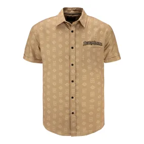 Hearthstone Tan Button-Up Shirt