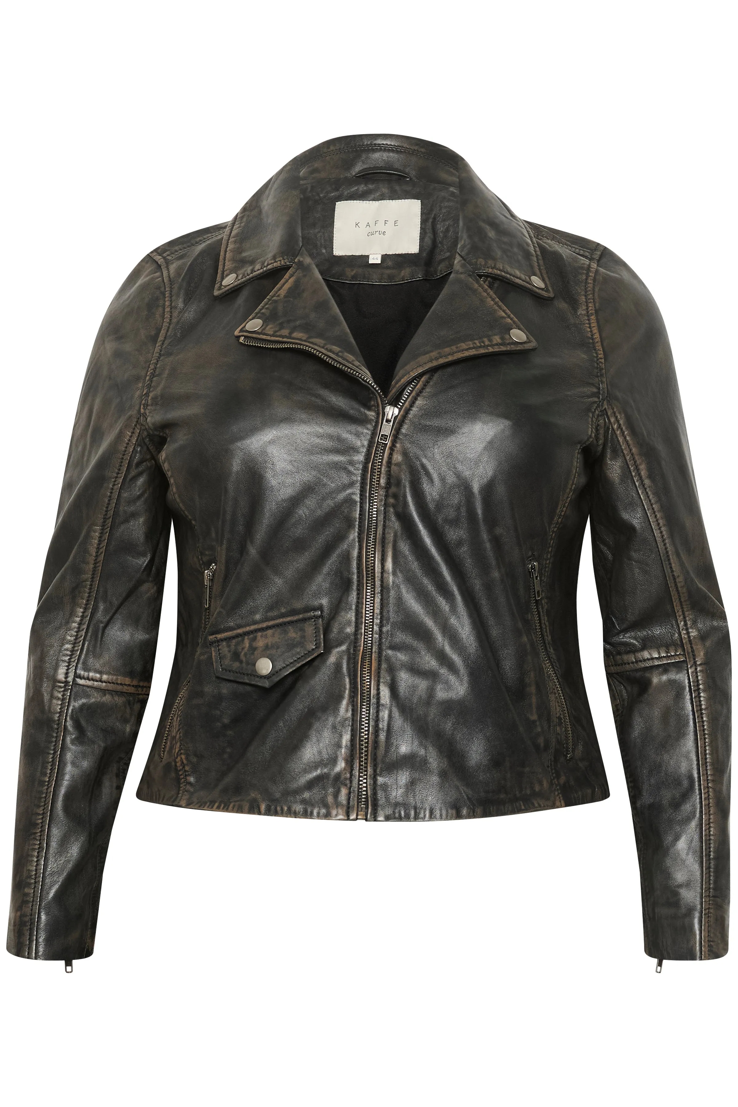 Kaffe Curve Janet Leather Jacket