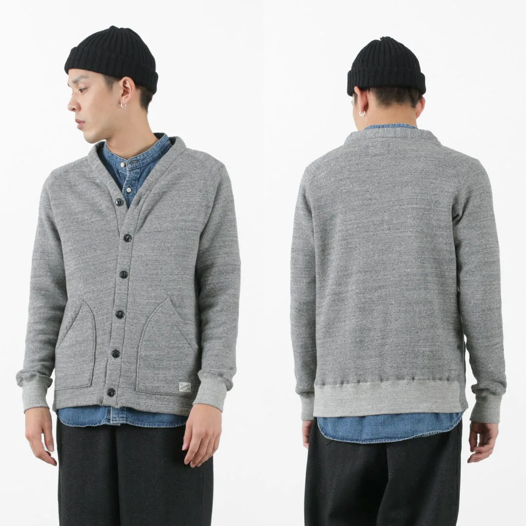 KEPANI / Sunset 2 Raffy brushed-lining sweatshirt cardigan