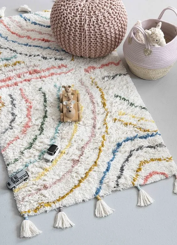 Kids Depot Berber Pastel Rug