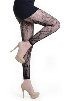 Killer Legs Footless Tights- 828DY749