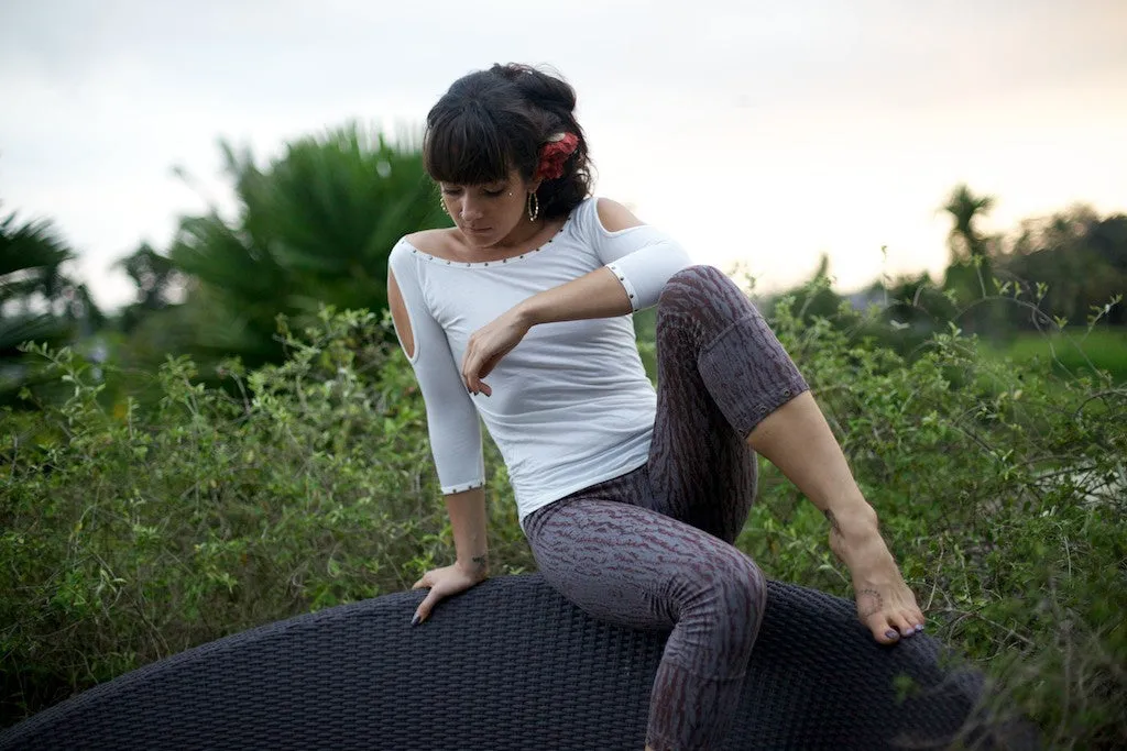 Leggings- bark print