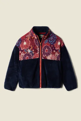 Lennox Zip-Up Berry Bloom