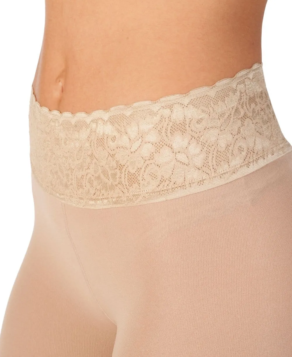 Light Nude Sheer Tights With Luxe Comfort Waistband