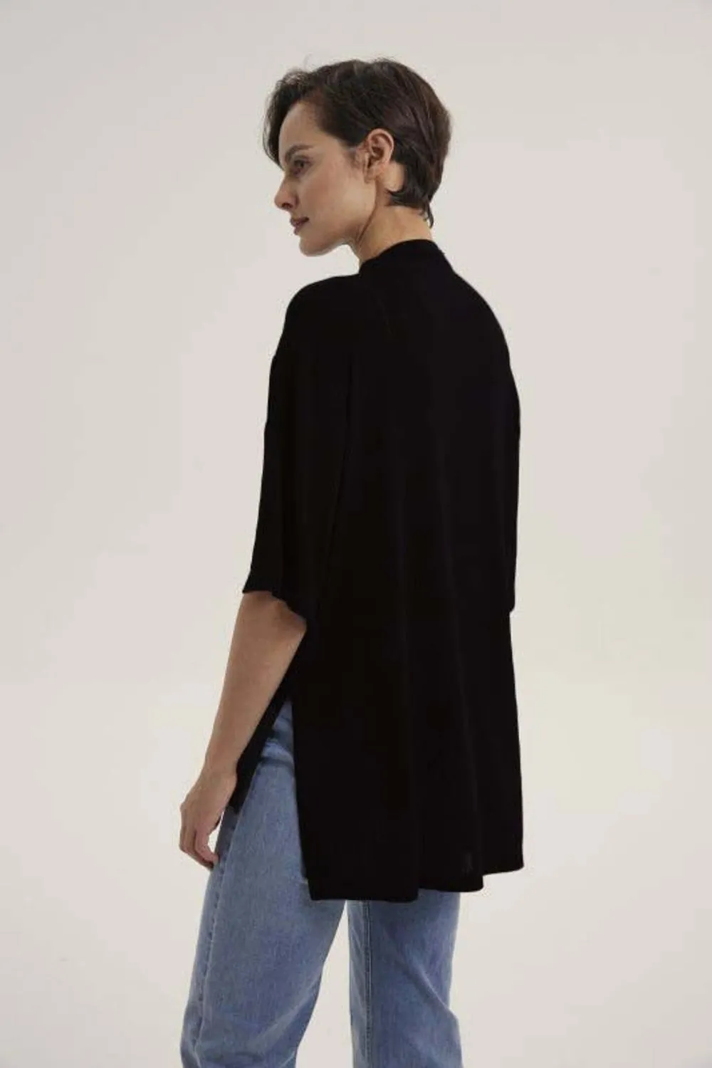 Lowry High Standing Collar Top