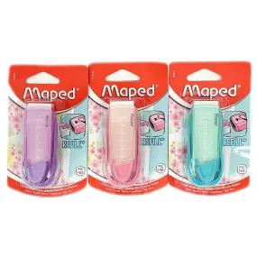 Maped Refillable Eraser Pastel Colors