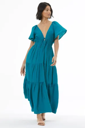 Mara Dress // Verdigris ~ NO RETURNS