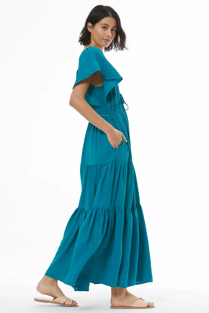 Mara Dress // Verdigris ~ NO RETURNS