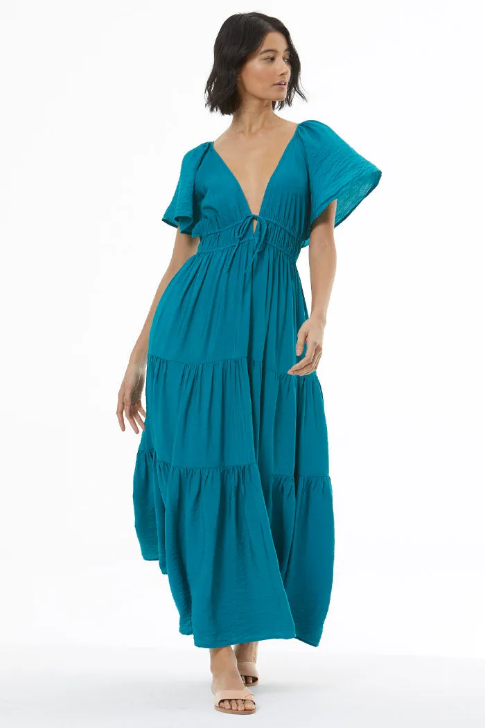 Mara Dress // Verdigris ~ NO RETURNS