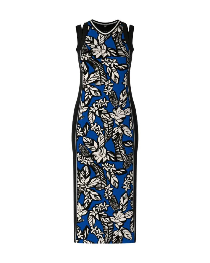 Marc Cain All Over Front Print Maxi Dress