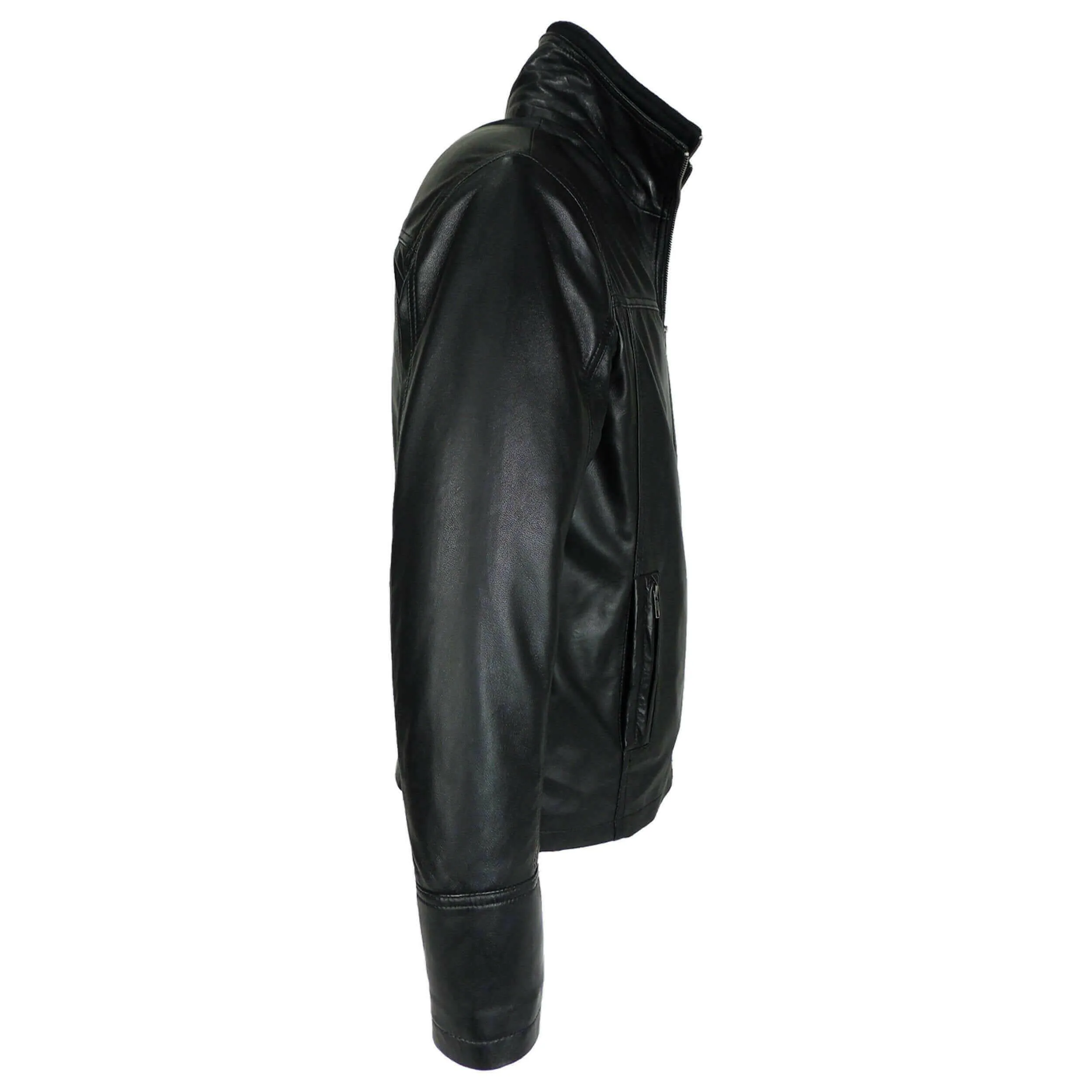 Mens Oxford Csaba Leather Jacket