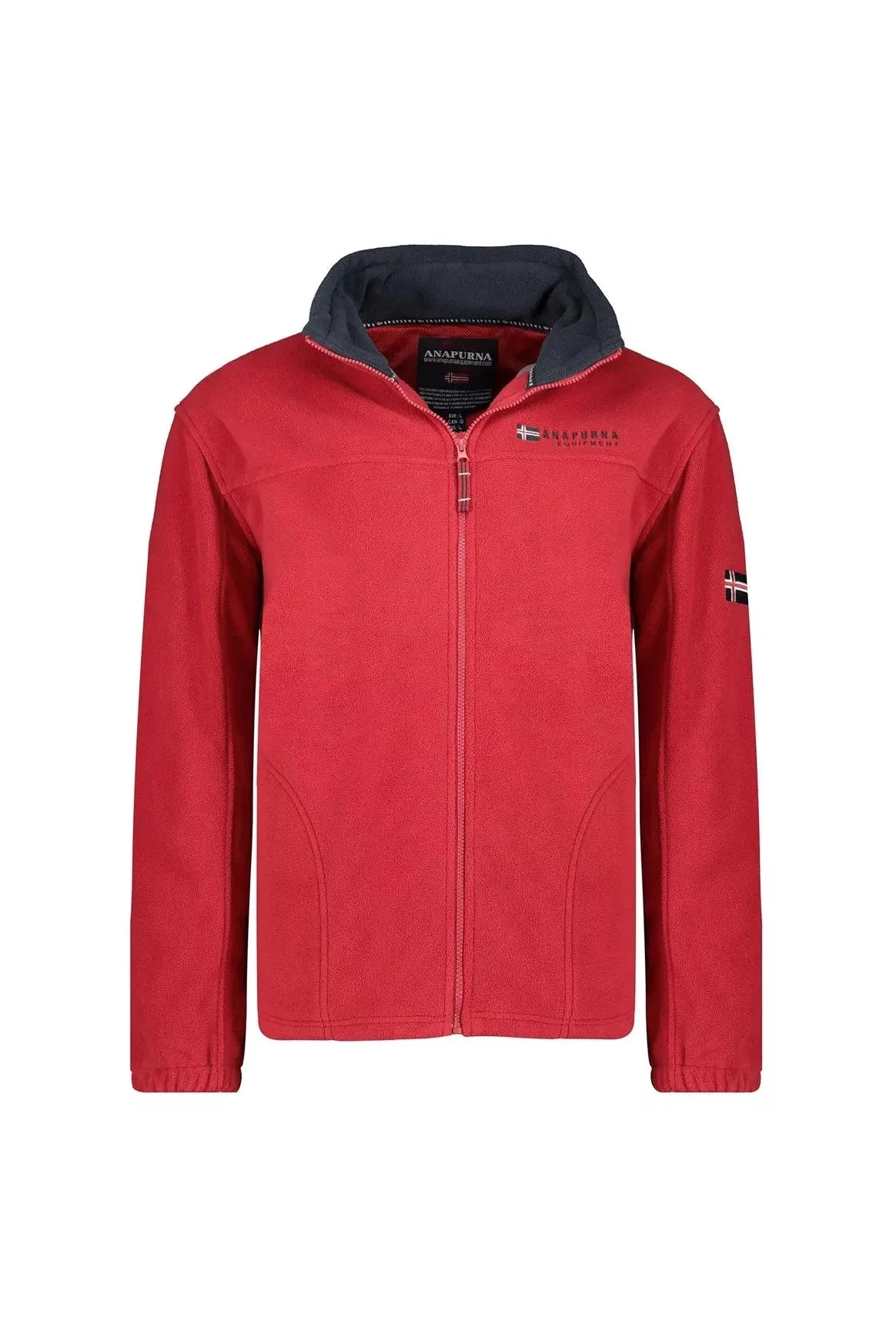 Mens Zip Front Fleece Jacket